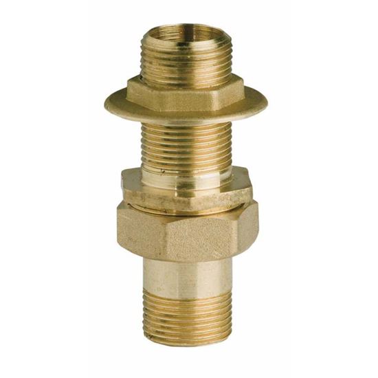 Immagine di RACCORDO OTTONE, DRITTO, PER SERBATOIO, 1"1/4