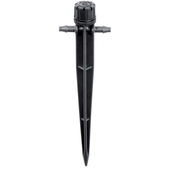 Immagine di IRRIGATORE MINI RAIN, BUBBLER, REGOLABILE SU PICCHETTO, 360°-33 LT/H, IN LINEA, 5 PEZZI