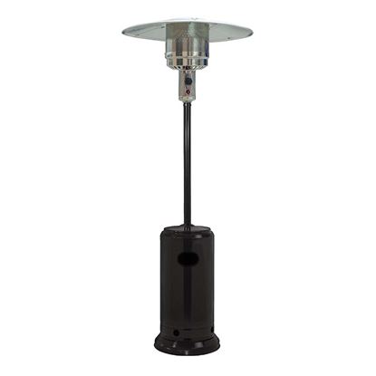 Immagine di RISCALDATORE A RAGGI INFRAROSSI, ACCENSIONE PIEZOEL., VALVOLA ANTICADUTA, H 210 CM, STRUTT.ACCIAIO INOX, 20,5 KG, NERO
