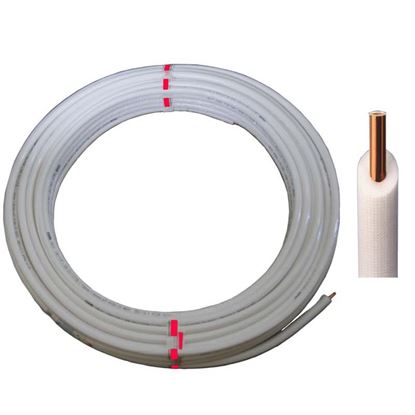 Immagine di TUBO RAME RIVESTITO ISOCLIMA, PER CONDIZIONATORI, 1/4"X1 MM, PREZZO AL METRO