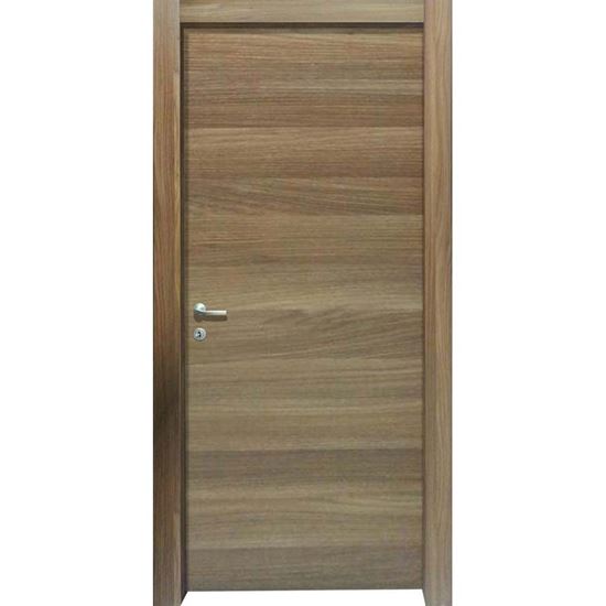 Immagine di PORTA TOP MICHELA , BATTENTE IN LAMINATO PALISSANDRO BLU DX DA 88COPRIFILI TELESCOPICI IN LEGNO LISTELLARE