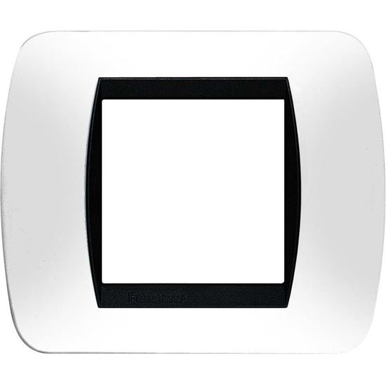 Immagine di PLACCA 4 POSTI, PLASTICA, LIVING INT., ACCIAIO