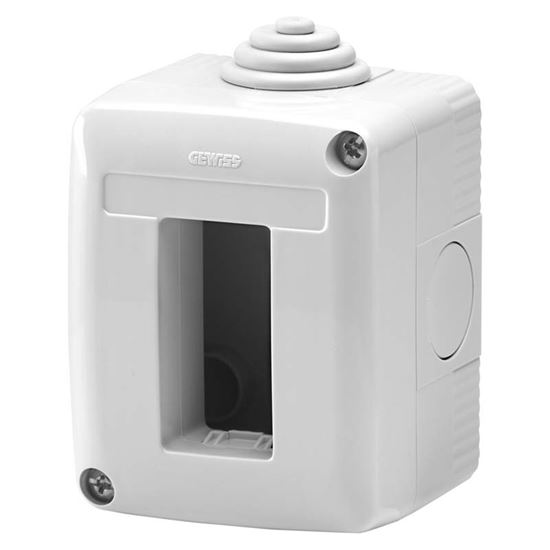 Immagine di CONTENITORE DA PARETE GEWISS, PER SERIE SYSTEM, MODULO 3X2, IP40, 6 POSTI