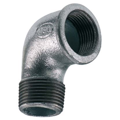 Immagine di GOMITO ZINCATO A 90°, FIGURA 92, MF 1/2", 10 PEZZI