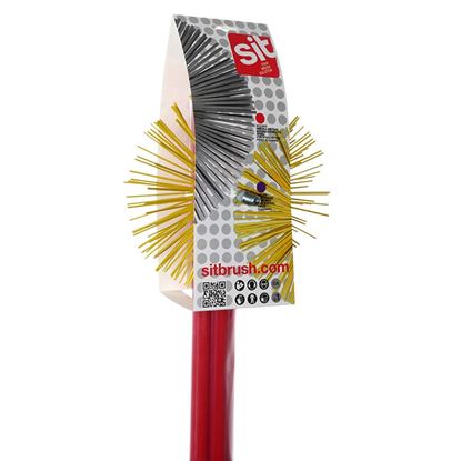 Immagine di KIT SCOVOLO NYLON, TONDO, Ø 250 MM, CON 5 ASTE DA 1,4  MT