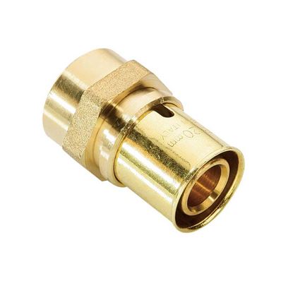 Immagine di RACCORDO A PRESSARE FIT, DIRITTO FEMMINA, Ø20X3/4, GAS