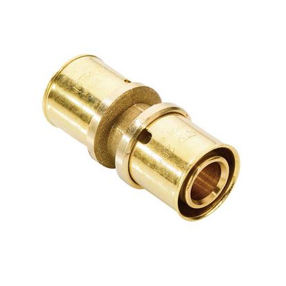 Immagine di RACCORDO A PRESSARE FIT, DIRITTO DOPPIO, Ø20X16, GAS