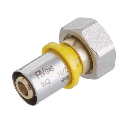 Immagine di RACCORDO DADO GIREVOLE, Ø16X3/4, GAS