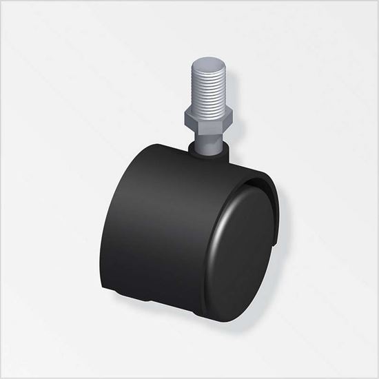 Immagine di ROTELLA PER MOBILI, M10X15, PVC NERA