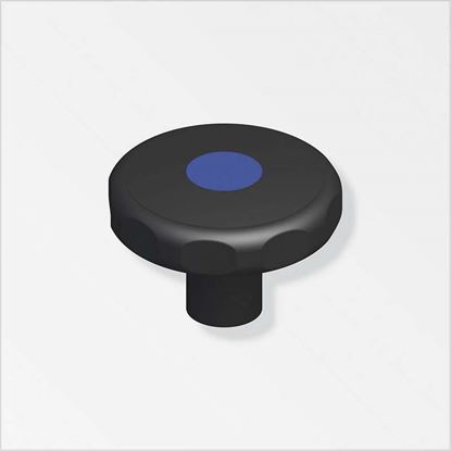 Immagine di MANOPOLA M8, PVC NERO, 1 PEZZO