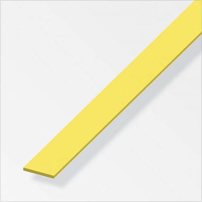 Immagine di BARRA PIATTA OTTONE, 1 MT, 7X2,5 MM
