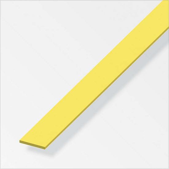 Immagine di BARRA PIATTA OTTONE, 1 MT, 7X2,5 MM