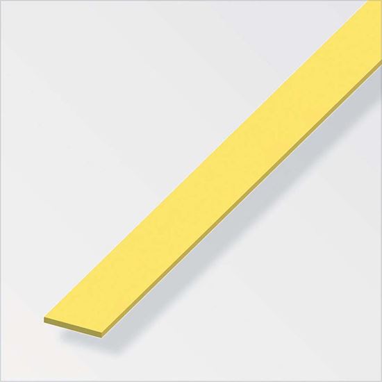 Immagine di BARRA PIATTA OTTONE, 1 MT, 10X2,0 MM