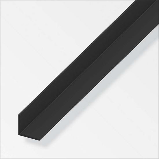 Immagine di ANGOLARE PVC NERO, 2 MT, 20X20X1 MM