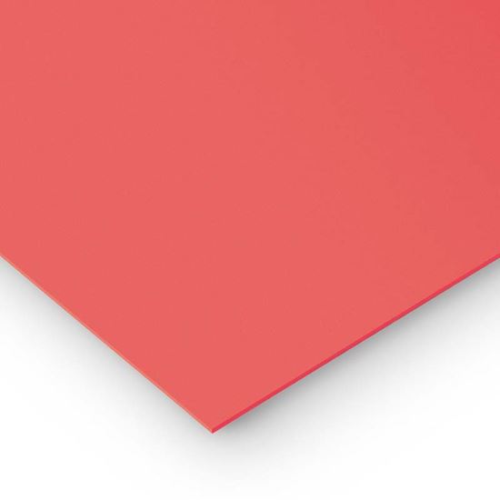 Immagine di POLI PROPILENE COMPATTO ROSSO, 100X50 CM