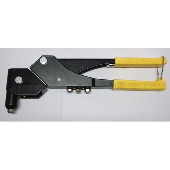 Immagine di RIVETTATRICE TESTA GIREVOLE, PER RIVETTI Ø 2,4/3,2/4/4,8 MM, CONFEZIONE CON 80 RIVETTI ASSORTITI