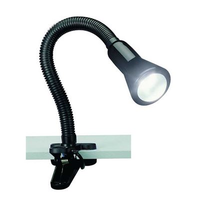 Immagine di PINZA FLESSIBILE CON SPOT, H.47 CM, COLORE NERO