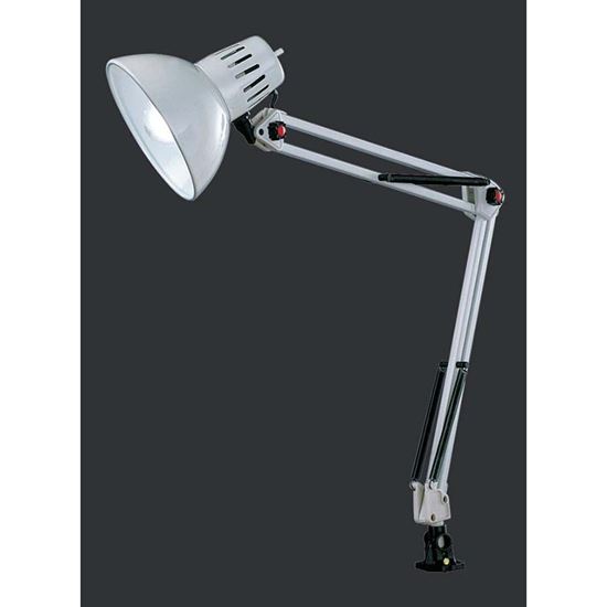 Immagine di LAMPADA A MORSETTO, H.58 CM, COLORE BIANCO