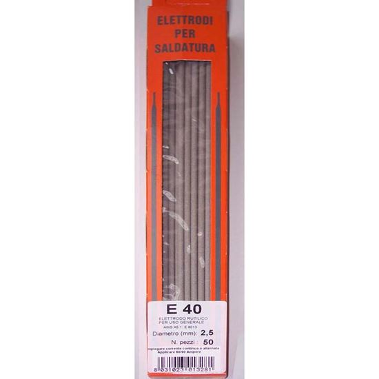 Immagine di ELETTRODI SIDERARCO, RUTILICI, 80 PEZZI, Ø 1,6X300 MM