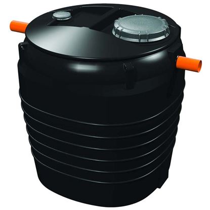Immagine di VASCA IMHOFF SETTICA, SEDIMENTATORE 800 LT, DIGESTORE 2200 LT, PER ABITANTI EQUIVALENTI 5