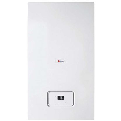 Immagine di CALDAIA MURALE SAUNIER DUVAL SEMIATEK 4 CONDENSING 25, 18,4 W, CONDENSAZIONE, CLASSE AA, GPL
