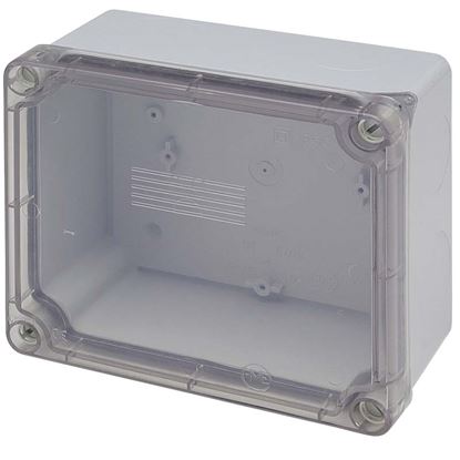 Immagine di CASSETTA DI DERIVAZIONE, COPERCHIO TRASPARENTE, IP55, 190X140X70 MM