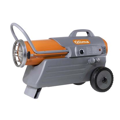 Immagine di GENERATORE ARIA CALDA A KEROSENE/GASOLIO 41 KW, RIVESTIMENTO E MATERIALI ANTI-CORROSIONE, ANTI-SURRISCALDAMENTO, 8 REGOLAZIONI, MANIGLIA RINFORZATA, SERBATOIO 45 LT, VOLUME RISCALDABILE 645 M³