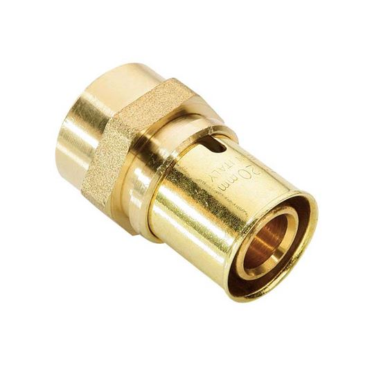 Immagine di RACCORDO A PRESSARE FIT, DIRITTO FEMMINA, Ø26X3/4, GAS