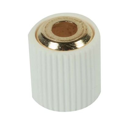 Immagine di 12 SOSTEGNI PER RIPIANI DA AVVITARE, CON GOMMA ANTI-SCIVOLO, COLORE BIANCO