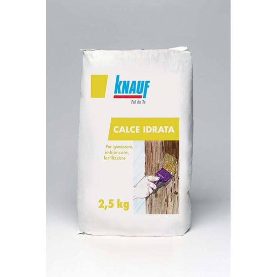 Immagine di CALCE IDRATA, SACCO 2,5 KG