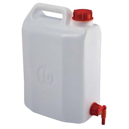Immagine di TANICA CON RUBINETTO PEHD, COLORE NEUTRO, 10 LT