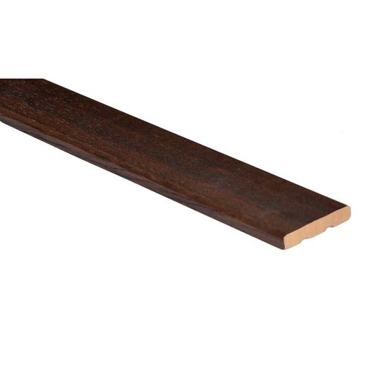 Immagine di CORNICE 28X4.5X2200 NOCE SCURO