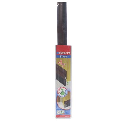 Immagine di SOTTOPOPRTA ADESIVO, CON SPAZZOLA FLESSIBILE, IN PVC, MARRONE